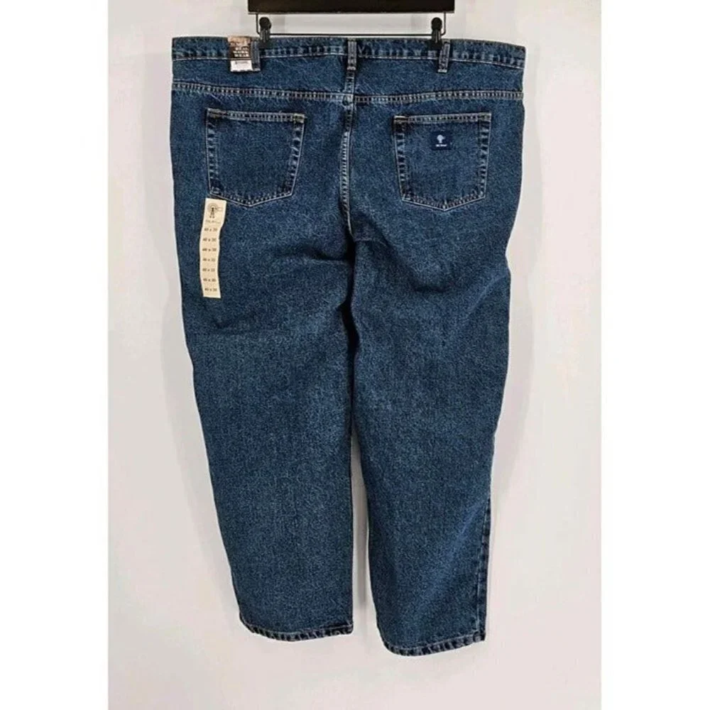 New RK Brand Real Work Wear Mens Jeans 5 Pocket Sz 48×30